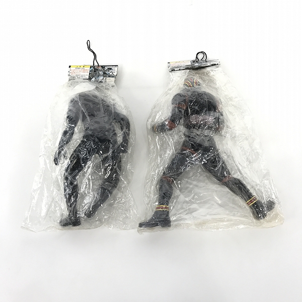 実際に弊社で買取させて頂いた【未開封】バンプレスト ビッグサイズソフビフィギュア 世紀王誕生編 仮面ライダーBLACK/ショッカー戦闘員 2点セットの画像 1枚目
