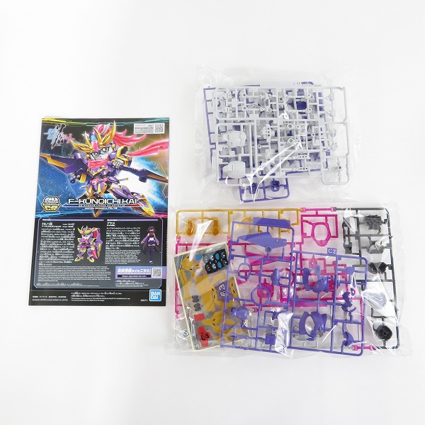 実際に弊社で買取させて頂いた【未組立】BANDAI/バンダイ SDW HEROES 78代目武者頑駄無/SDガンダム クロスシルエット F9ノ1改 2点セット/ガンプラの画像 2枚目