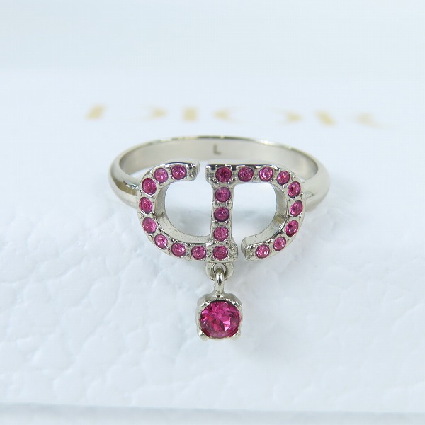 実際に弊社で買取させて頂いたDior/ディオール Petit CD リング/指輪  R2232WOMCY_D83P/L/13.5号の画像 1枚目