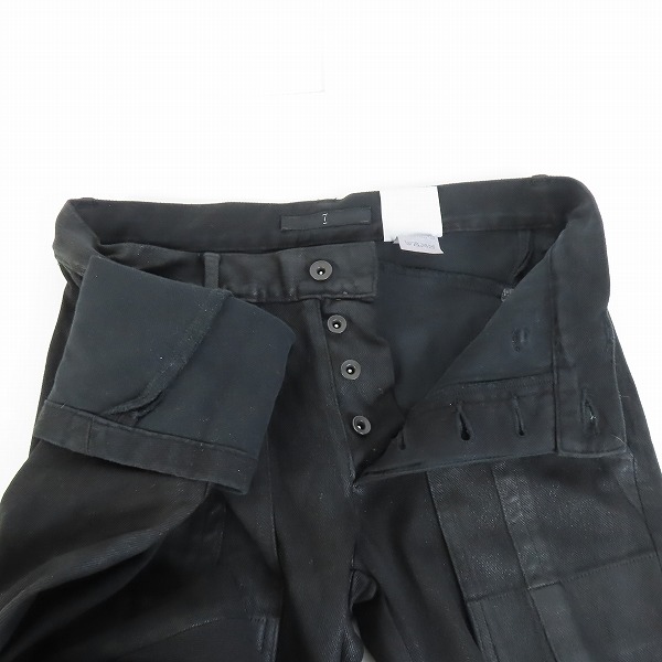 実際に弊社で買取させて頂いたJULIUS/ユリウス 10FW goth_ik コーティングパンツ/1の画像 2枚目