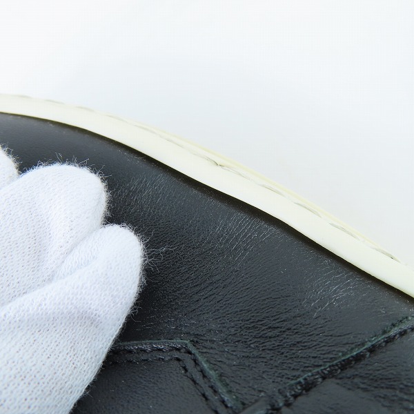 実際に弊社で買取させて頂いたRick Owens/リックオウエンス GEOBASKET JUMBO LACE ジオバスケット ジャンボレース ハイカットスニーカー/RU01B1894 LPOW1/43の画像 6枚目