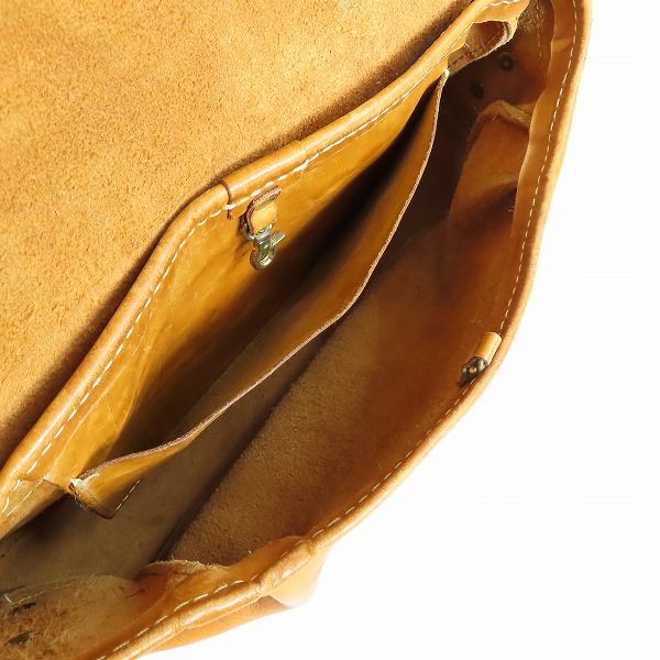 実際に弊社で買取させて頂いたHERZ/ヘルツ 総かぶせのメッセンジャーバッグ CM-141の画像 4枚目