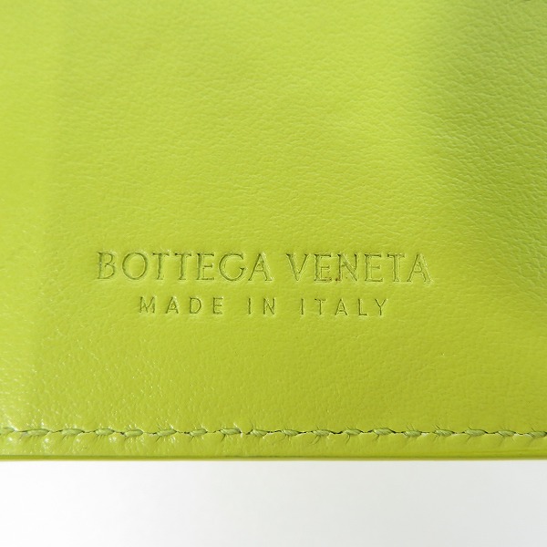 実際に弊社で買取させて頂いたBOTTEGA VENETA/ボッテガヴェネタ イントレチャート ジップ2つ折り財布の画像 4枚目