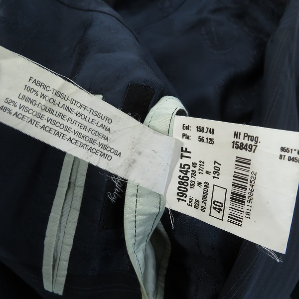 実際に弊社で買取させて頂いたPaul Smith london/ポールスミス ロンドン ジャケット/スラックス スーツ セットアップ/40の画像 3枚目