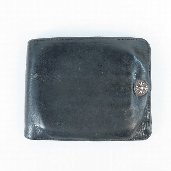 実際に弊社で買取させて頂いたCHROME HEARTS/クロムハーツ ONE SNAP/ワンスナップ ウォレット クロスボタン