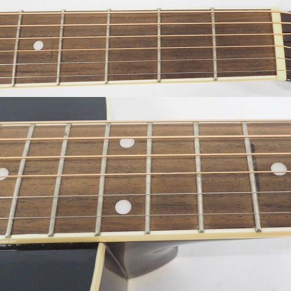 実際に弊社で買取させて頂いた★S.yairi /ヤイリ YM-17 VS ミニアコースティックギター/アコギ ギグトケース付 の画像 3枚目