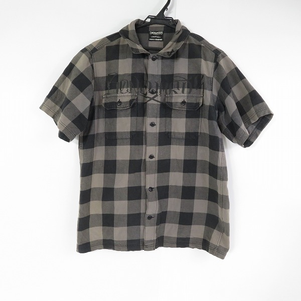 実際に弊社で買取させて頂いたSTUSSY×NEIGHBORHOOD/ステューシー×ネイバーフッド Saber.Check/C-Shirt.SS チェック柄 半袖シャツ/BESTN-SH-M02/M
