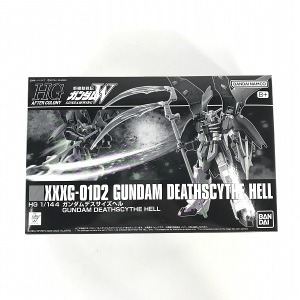 実際に弊社で買取させて頂いた【未組立】BANDAI/バンダイ HG 1/144 ガンダムデスサイズヘル/新機動戦記ガンダムW