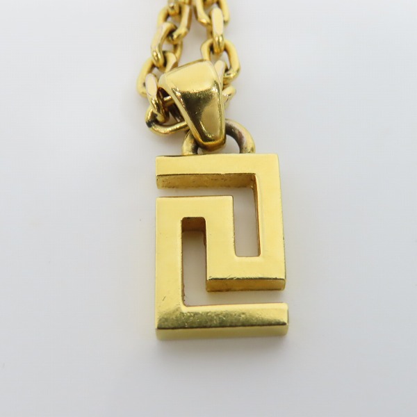 実際に弊社で買取させて頂いたVERSACE/ヴェルサーチ グレカ ネックレス DG17334Sの画像 2枚目