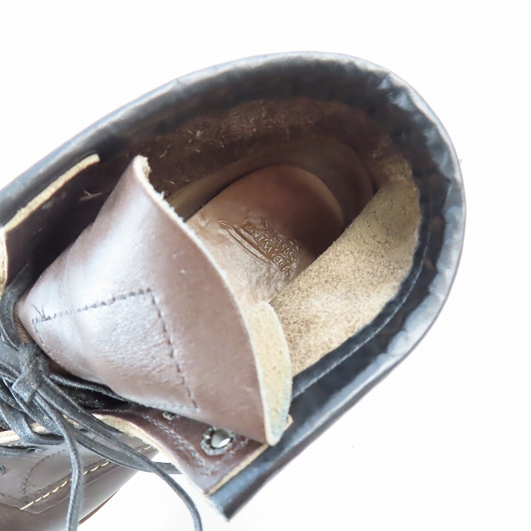 実際に弊社で買取させて頂いたRED WING/レッドウィング BECKMAN/ベックマンブーツ 9023/9Dの画像 4枚目
