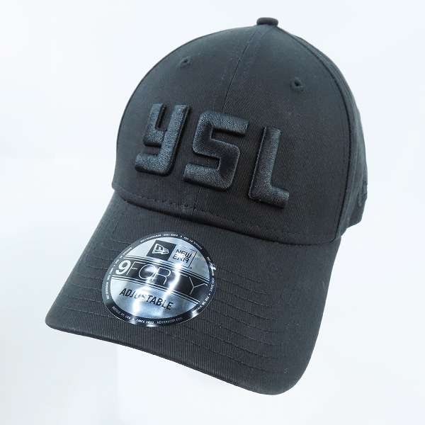 実際に弊社で買取させて頂いた【未使用】SAINT LAURENT×NEW ERA/サンローラン×ニューエラ ロゴ キャップ 677333 YCLRU