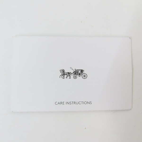 実際に弊社で買取させて頂いたCOACH/コーチ レザーデイパック/バックパック/リュックサック F29004 の画像 9枚目