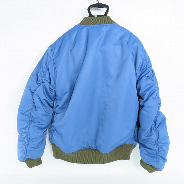 実際に弊社で買取させて頂いたDIESEL/ディーゼル リバーシブル 中綿 ボンバージャケット J-MA-ONE-REV/XLの画像 3枚目