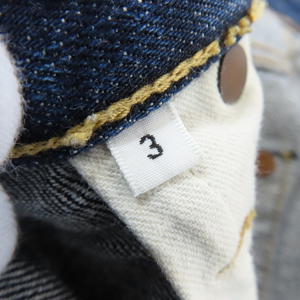 実際に弊社で買取させて頂いたUNUSED/アンユーズド デニムパンツ/3の画像 4枚目