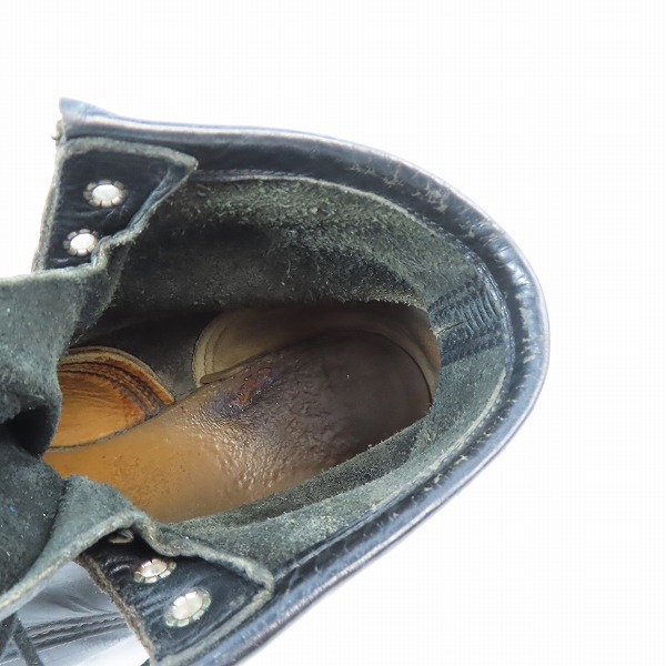 実際に弊社で買取させて頂いたRED WING/レッドウィング アイリッシュセッター 刺繍羽タグ ビブラムソールカスタム/10の画像 4枚目