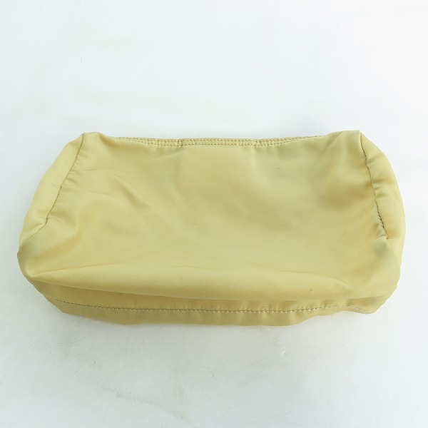 実際に弊社で買取させて頂いたPRADA/プラダ 三角プレート LAMPO/ランポジップ ナイロンポーチ/アクセサリーポーチの画像 1枚目