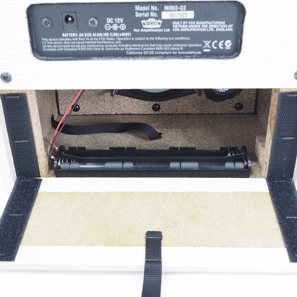 実際に弊社で買取させて頂いたVOX/ヴォックス MINI3-G2 IV 小型ギターアンプ 自宅練習用 コンボアンプ ACアダプター付【動作確認済】の画像 7枚目