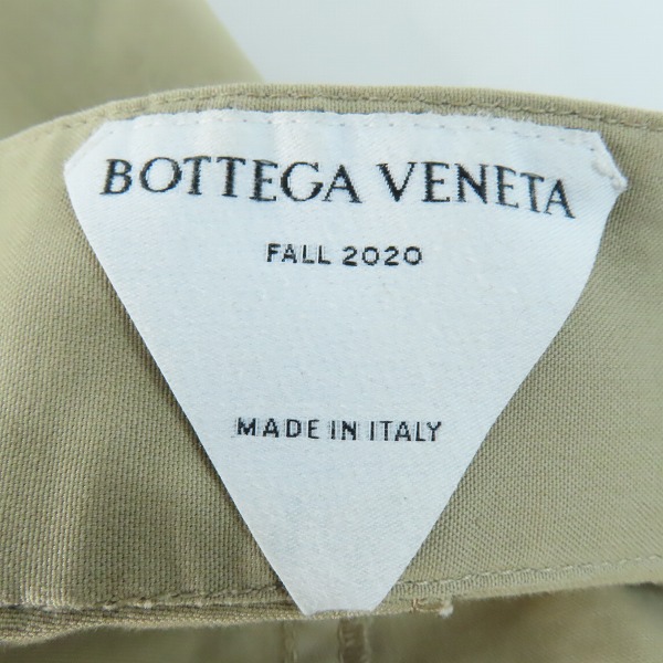 実際に弊社で買取させて頂いたBOTTEGA VENETA /ボッテガ ヴェネタ フラップポケットワイドチノカーゴロングパンツ/639988/48の画像 2枚目