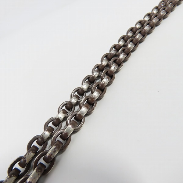 実際に弊社で買取させて頂いた【ギャラ付】STARLINGEAR/スターリンギア ラージプレーンリンクチェーン/60cmの画像 2枚目