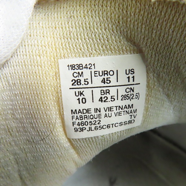 実際に弊社で買取させて頂いたOnitsuka Tiger/オニツカタイガー DENTIGRE LS シューズ/スニーカー 1183b421-100/28.5の画像 5枚目