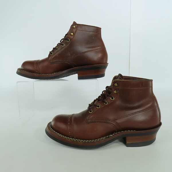 実際に弊社で買取させて頂いたWHITE'S BOOTS/ホワイツブーツ SEMI DRESS STRAIGHT TIP セミドレス ストレートチップ レースアップブーツ 2332C 7.5Eの画像 3枚目