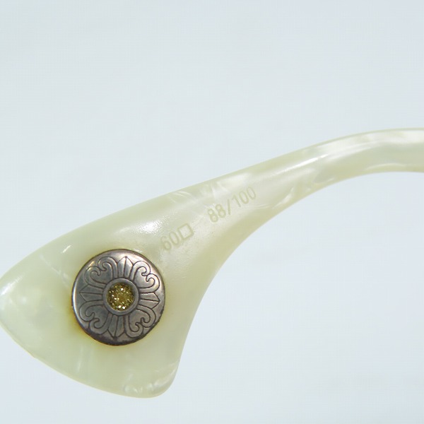 実際に弊社で買取させて頂いたA'rossvy/ロズヴィー 16年モデル クロスモチーフ サングラス/アイウェア 209251513の画像 7枚目