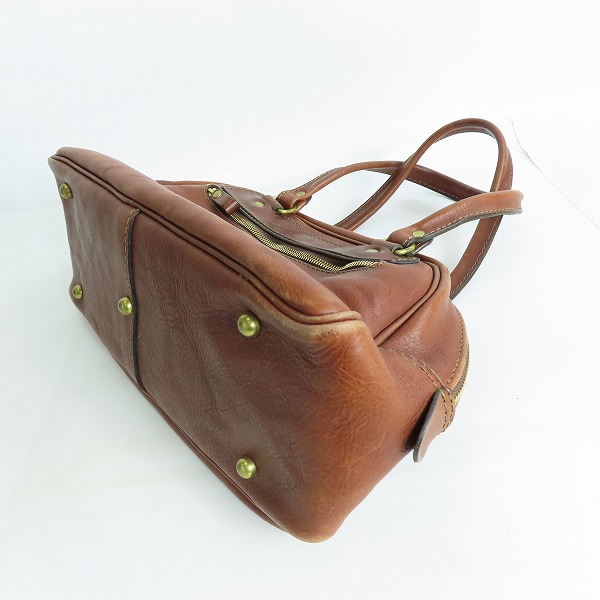 実際に弊社で買取させて頂いたHERZ/ヘルツ マディソンバッグ/ボストンバッグ V-149の画像 2枚目