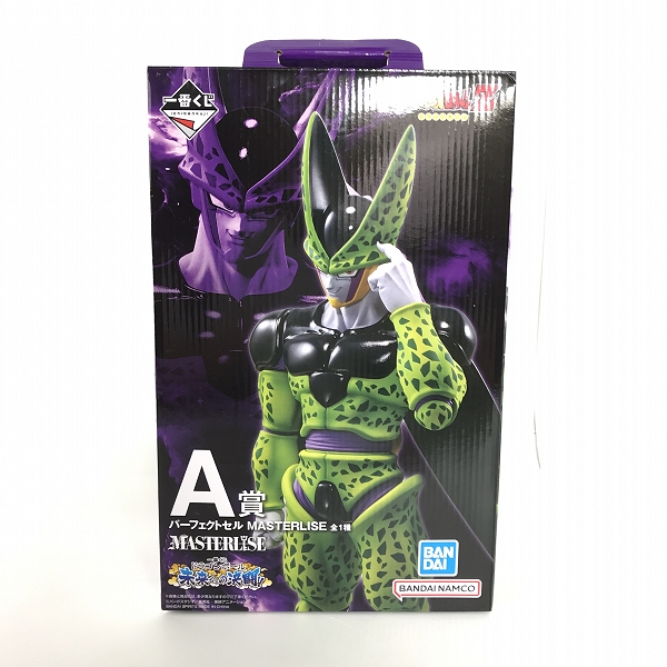 実際に弊社で買取させて頂いた【未開封】BANDAI/バンダイ 一番くじ ドラゴンボール 未来への決闘!! A賞 パーフェクトセル MASTERLISE フィギュア