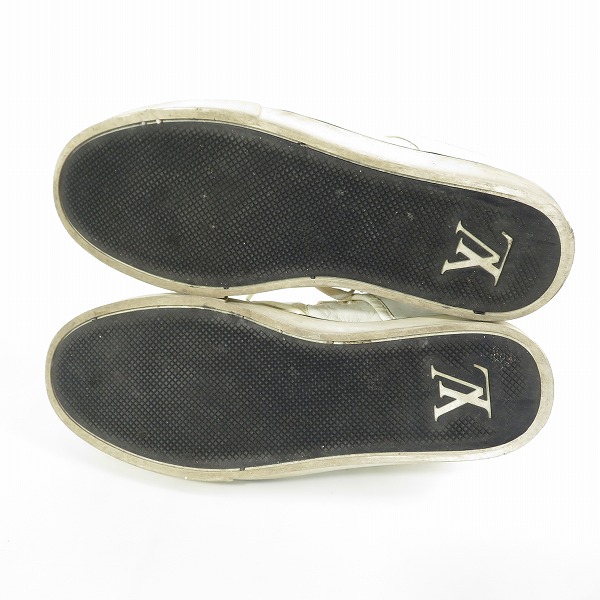 実際に弊社で買取させて頂いたLOUIS VUITTON/ルイヴィトン スニーカー ホワイト G0 0150/7.5の画像 2枚目