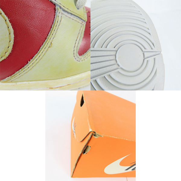 実際に弊社で買取させて頂いた【観賞用】NIKE/ナイキ DUNK LOW/ダンクロー ビンテージ 446242-600/28の画像 7枚目