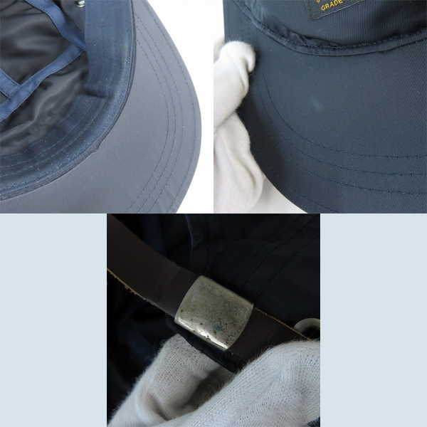 実際に弊社で買取させて頂いたWTAPS/ダブルタップス COMMANDER CAP コマンダーキャップ 162MYDT-HT01/Fの画像 9枚目