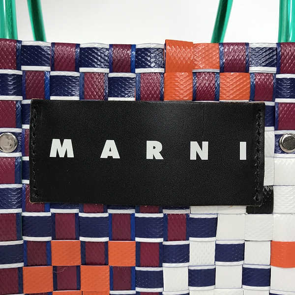 実際に弊社で買取させて頂いたMARNI/マルニ フラワーカフェ ピクニックバッグの画像 3枚目