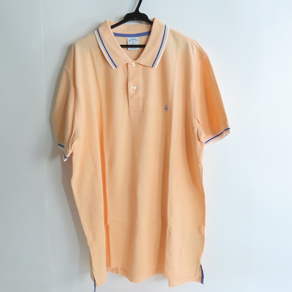 実際に弊社で買取させて頂いたBROOKS BROTHERS/ブルックスブラザーズ ロゴ刺繍 半袖ポロシャツ/ XL