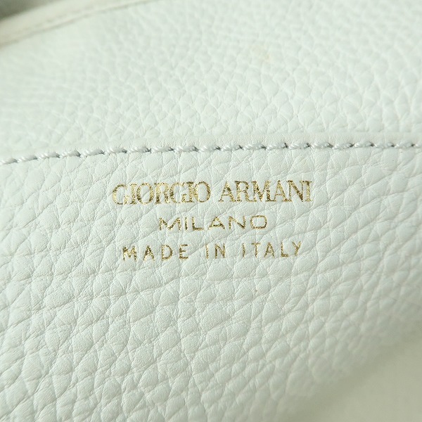 実際に弊社で買取させて頂いたGIORGIO ARMANI/ジョルジオアルマーニ ハンドバッグの画像 4枚目