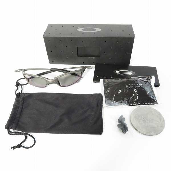 実際に弊社で買取させて頂いたOAKLEY/オークリー X-METAL エックスメタル JULIET ジュリエット  アイウエア/サングラス 04-110の画像 8枚目