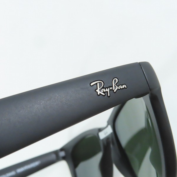 実際に弊社で買取させて頂いたRay-Ban/レイバン FOLDING WAYFARER/ウェイファーラー 折り畳み サングラス/アイウェア ブラック RB4105 601-Sの画像 7枚目