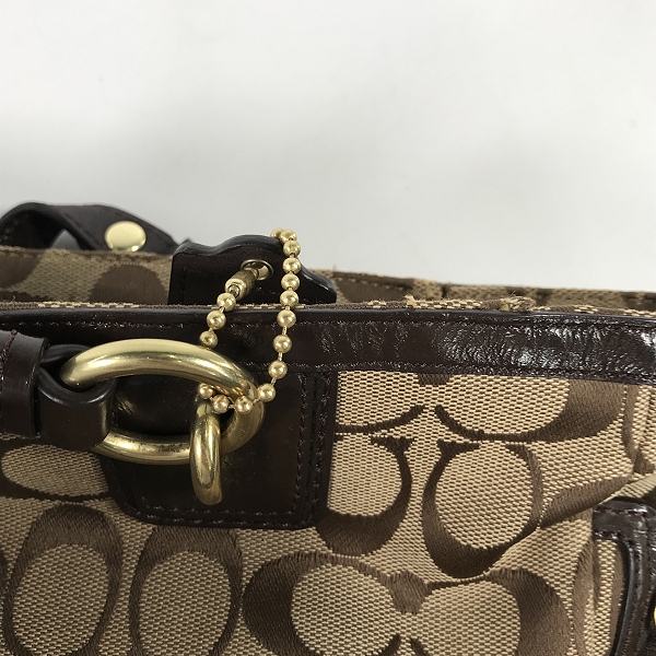 実際に弊社で買取させて頂いたCOACH/コーチ シグネチャー マーケット/トートバックの画像 6枚目
