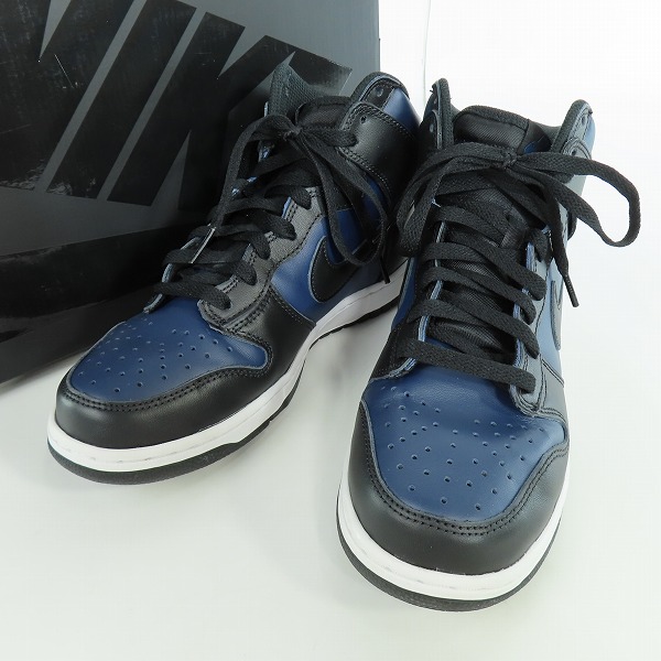 実際に弊社で買取させて頂いたNIKE×FRAGMENT DESIGN/ナイキ×フラグメントデザイン DUNK HI/ダンク ハイ ミッドナイトネイビー DJ0383-400/26.5