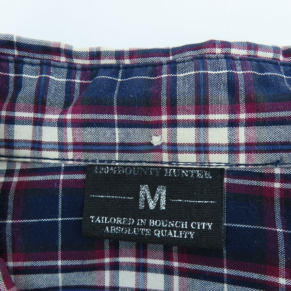 実際に弊社で買取させて頂いたBOUNTY HUNTER/バウンティーハンター 半袖 長袖 チェック柄/ボタンシャツ/3点セットの画像 3枚目