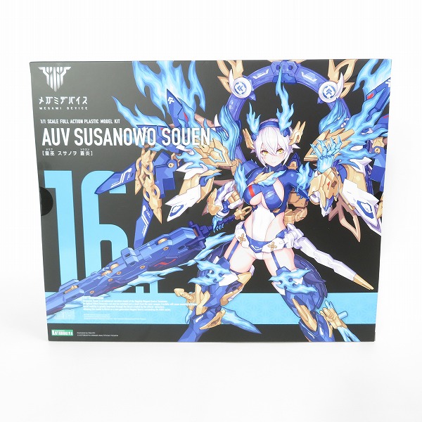 実際に弊社で買取させて頂いた【未開封】KOTOBUKIYA/コトブキヤ メガミデバイス 1/1 皇巫 スサノヲ 蒼炎の画像 1枚目