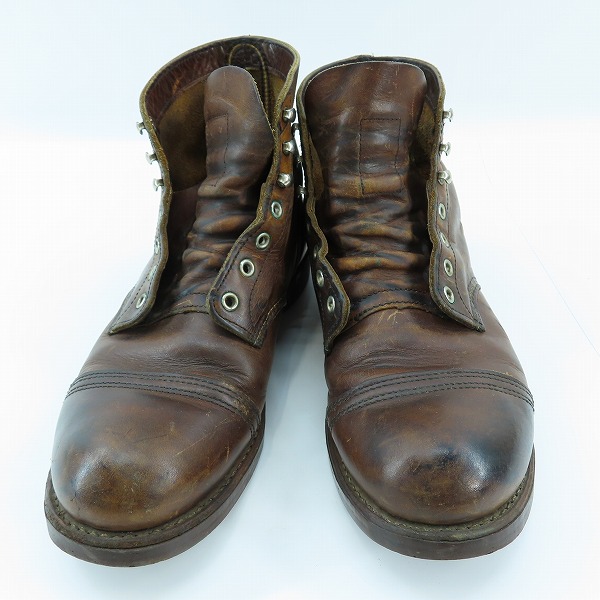 実際に弊社で買取させて頂いたRED WING/レッドウィング IRON RANGER/アイアン レンジャー ワークブーツ 8111/10.D