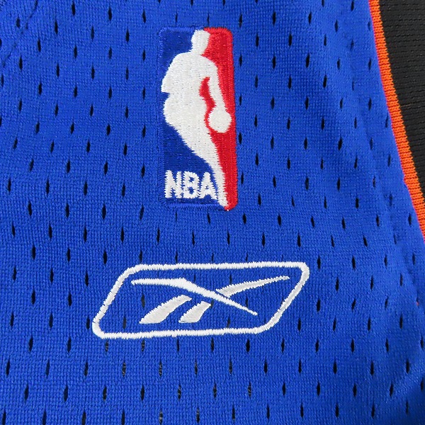 実際に弊社で買取させて頂いたReebok/リーボック NEW YORK/ニューヨーク Stephon MARBURY/ステフォン・マーブリー #3 ユニフォーム/Lの画像 4枚目