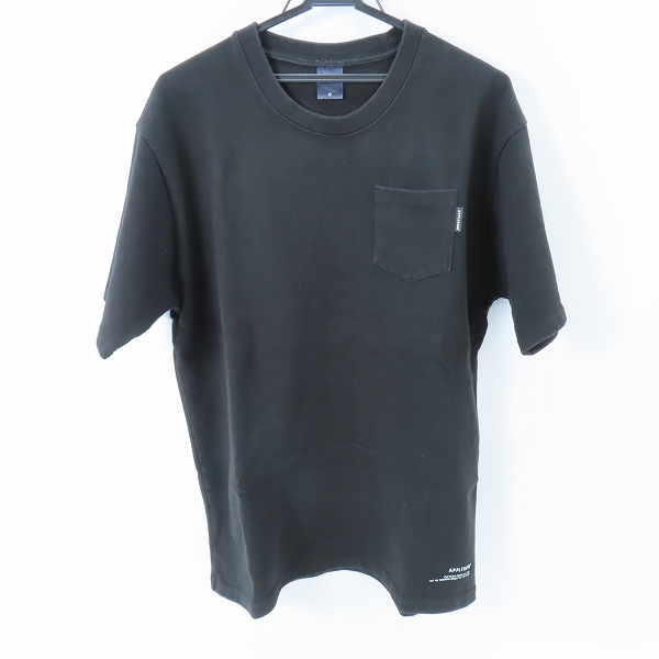 実際に弊社で買取させて頂いたAPPLEBUM/アップルバム 胸ポケット 半袖Tシャツ ブラック/L