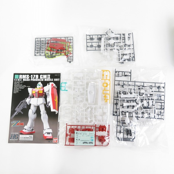 実際に弊社で買取させて頂いた【未組立】BANDAI/バンダイ HG 1/144 ジム・コマンド 宇宙仕様/ジムII/ジムⅢ 3点セット/ガンダム/ポケ戦/Z/ZZ/ガンプラの画像 2枚目