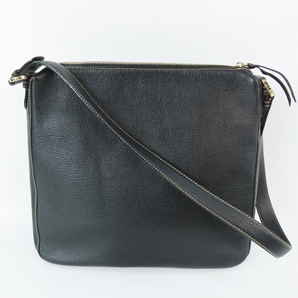 実際に弊社で買取させて頂いたBVLGARI/ブルガリ ABELEL レザー ショルダーバッグ/ワンショルダーの画像 2枚目