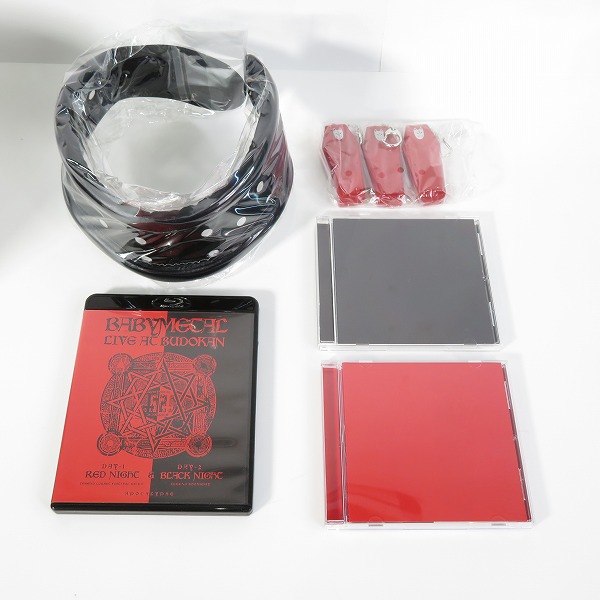 実際に弊社で買取させて頂いたBABYMETAL/ベビーメタル LIVE AT BUDOKAN BUDO-CAN -THE ONE- LIMITED BOX THE ONE会員限定 Blu-ray + CDの画像 2枚目
