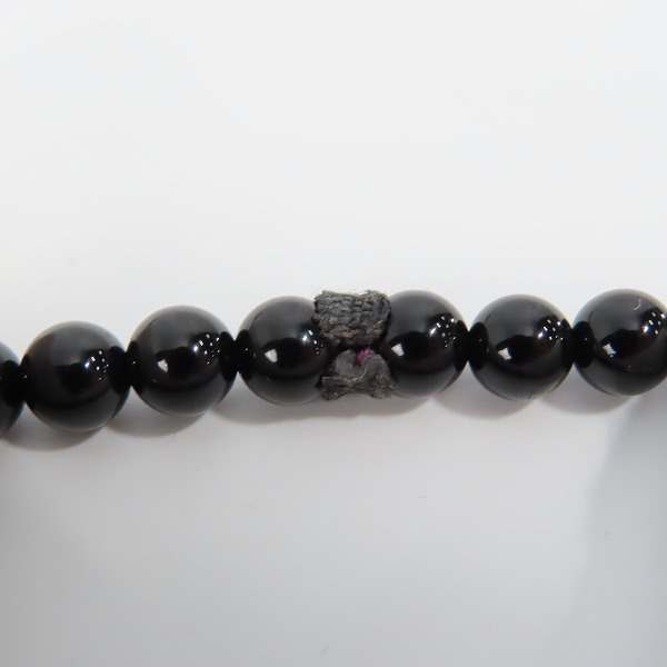 実際に弊社で買取させて頂いたCHROME HEARTS/クロムハーツ 6mm CHクロスボール ビーズ ブレスレットの画像 3枚目