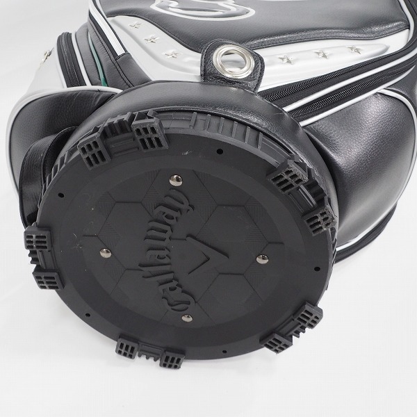 実際に弊社で買取させて頂いたCallaway/キャロウェイ ゴルフ 4分割 キャディバッグ ブラックｘシルバーの画像 7枚目