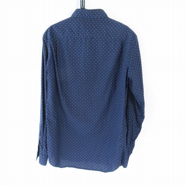 実際に弊社で買取させて頂いたPaul Smith/ポールスミス ドット柄 長袖シャツ pl-cr-70046/Mの画像 1枚目