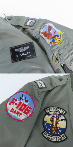 実際に弊社で買取させて頂いたBuzz Rickson's/バズリクソンズ MA-1 ワッペン USAF フライトジャケット BR11132 BR11739 Sの画像 8枚目